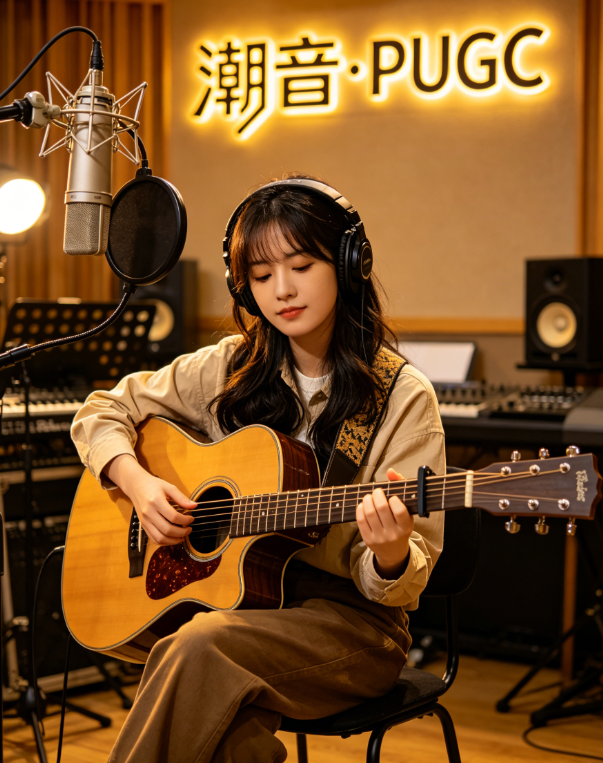 音乐人创作场景